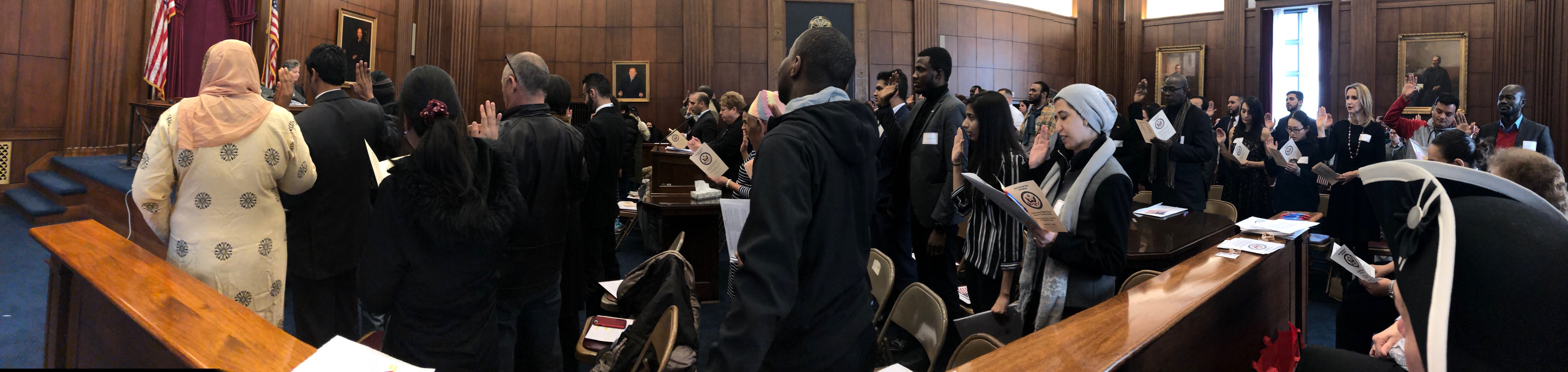 December 7th, 2018 Naturalization Ceremony Cincinnati Chapter
