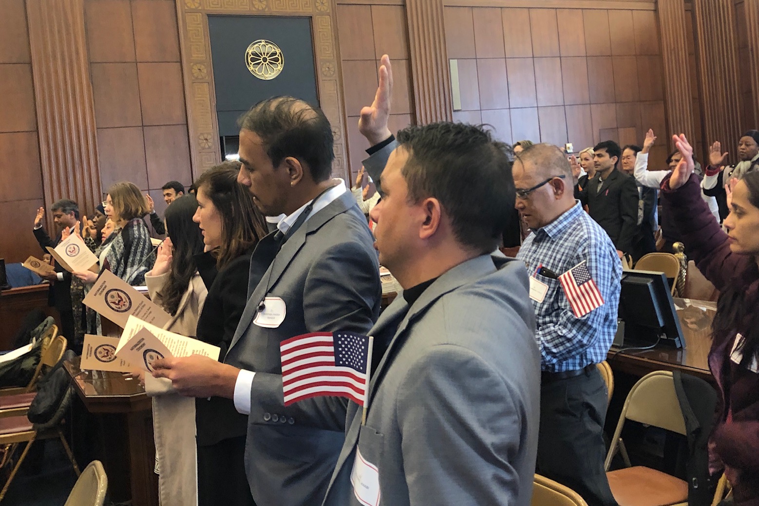 January 30th, 2019 Naturalization Ceremony Cincinnati Chapter